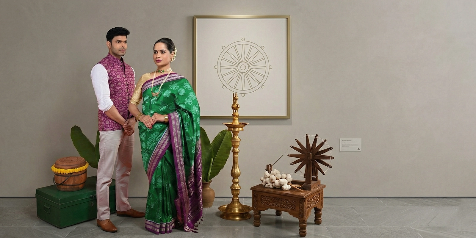 Master Weaver at Loom